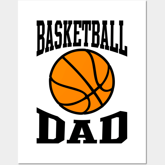 Basketball Dad Wall Art by PeppermintClover